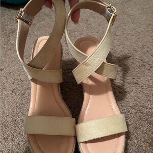 Bought for wedding and only wore to walk out and took them off